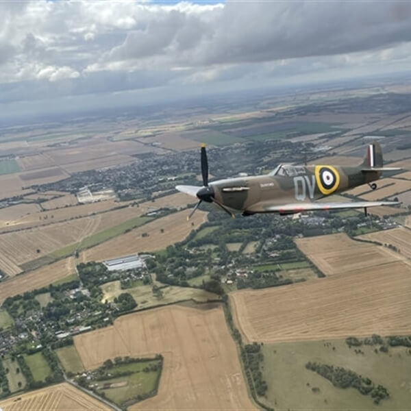 Customer Photo of Wing to Wing with a Spitfire (Squadron Leader)